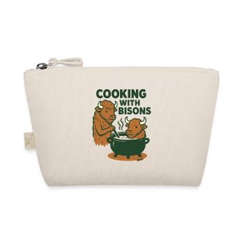 Cooking with Bisons - Organic Pouch - nature - Front