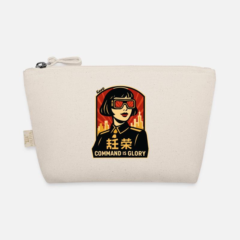 Command Is Glory Retro Poster Organic Pouch