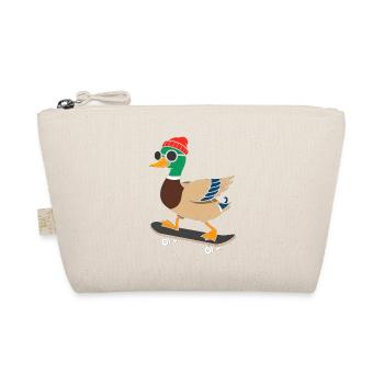 Skate-Duck avec chapeau et lunettes de soleil - Trousse biologique - nature - Devant