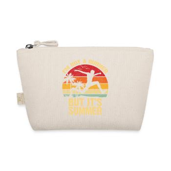 Not a Runner It's Summer - Organic Pouch - nature - Front