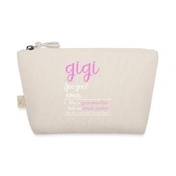 Gigi Definition Lustiges Oma-Shirt - Bio-Täschchen - Natur - Vorne