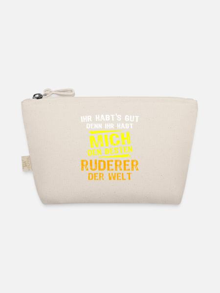 Ruderer Geschenk - Bio-Täschchen - Natur