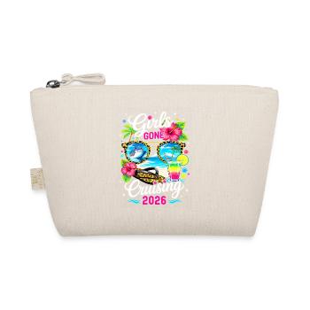 Girls Gone Cruising 2026 Tropical Vacation - Organic Pouch - nature - Front