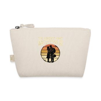 Militaer Mama The Hardest Part Letting Go - Organic Pouch - nature - Front