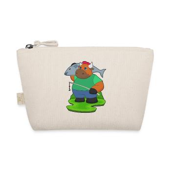 bull angler fish fishing - Organic Pouch - nature - Front