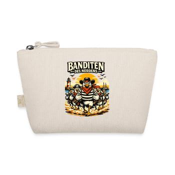 Banditen des Nordens Möwen Fischbrötchen Diebe - Bio-Täschchen - Natur - Vorne