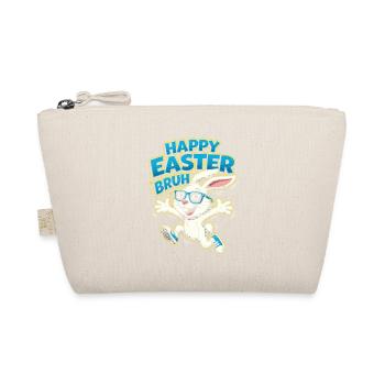Easter Bruh Bunny Sunglasses - Organic Pouch - nature - Front
