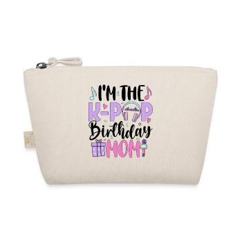 I'm The K Pop Birthday Mom - Organic Pouch - nature - Front