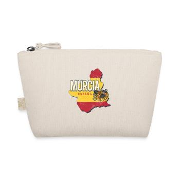 Murcia Spanien Landkarte Vintage Paella Souvenir - Bio-Täschchen - Natur - Vorne