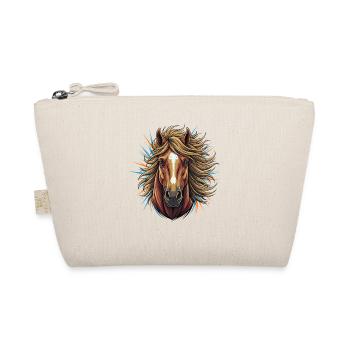 Explosion néon de tête de cheval - Trousse biologique - nature - Devant
