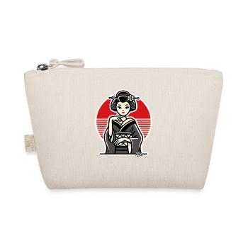 Geishas dans une illustration de cercle rouge - Trousse biologique - nature - Devant