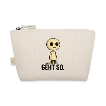 Geht so Cartoon Minimal - Bio-Täschchen - Natur - Vorne