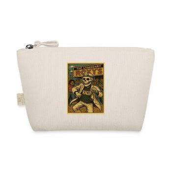 Legendärer Skelett Tanz bei Rockys - Organic Pouch - nature - Front