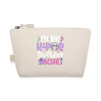 I'm The K Pop Birthday Beast - Organic Pouch - nature - Front