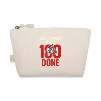 Century Ride 100-mile ride Cyclist Century - Organic Pouch - nature - Front
