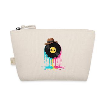 Vinyl Record Vinyl Retro - Organic Pouch - nature - Front