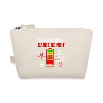 Garde de Nuit Batterie Faible Infirmière - Trousse biologique - nature - Devant