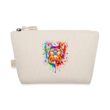 Yorkie | Terrier Pop Art - Organic Pouch - nature - Front