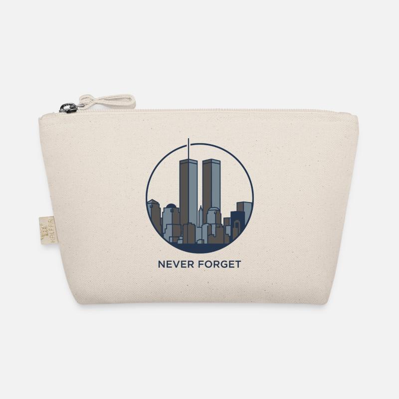 Never Forget Skyline Reminder Organic Pouch