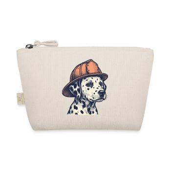 Chien de pompier dalmate vintage - Trousse biologique - nature - Devant