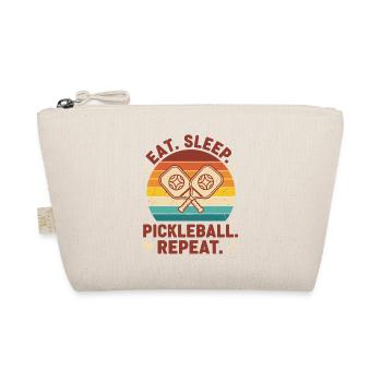 Pickleball mange sommeil Pickleball Répète Drôle - Trousse biologique - nature - Devant