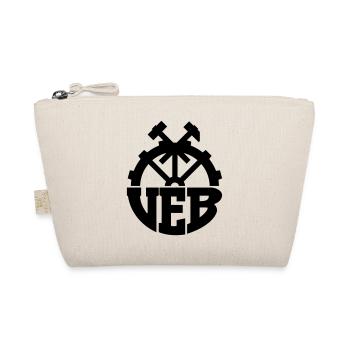 VEB Logo - Badge of the GDR (color changeable) - Organic Pouch - nature - Front