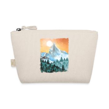 Wandern Berge Wanderung Vintage - Bio-Täschchen - Natur - Vorne