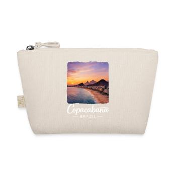 Copacabana Brazil Sunset Beach Magic - Organic Pouch - nature - Front
