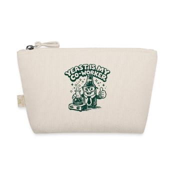Yeast is my colleague | Brewer Humor - Organic Pouch - nature - Front