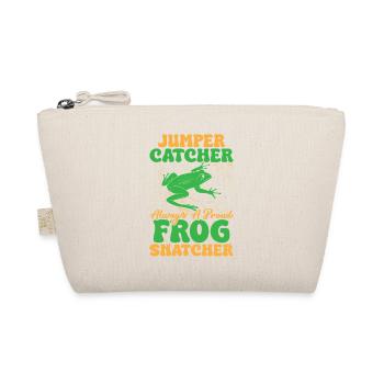 Frog Catcher Jumper Catcher Always A Proud Frog - Bio-Täschchen - Natur - Vorne