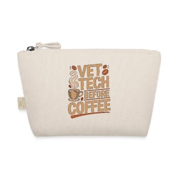 Technicien vétérinaire avant le café Technologie de soins pour animaux Passionné de café - Trousse biologique - nature - Devant