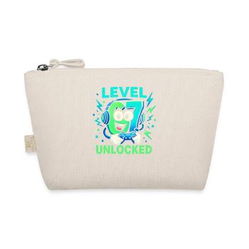 Level 67 Unlocked Six Seven Italian Brainrot Gamer - Bio-Täschchen - Natur - Vorne
