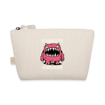KANNSTE KNICKEN Monster Graphic - Bio-Täschchen - Natur - Vorne