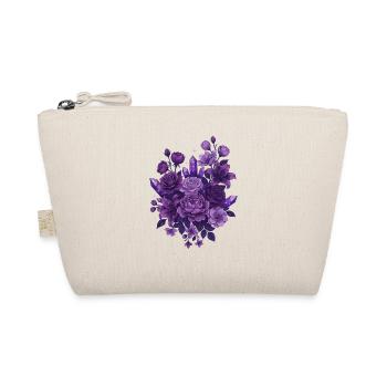 Violet Crystal Bouquet - Organic Pouch - nature - Front