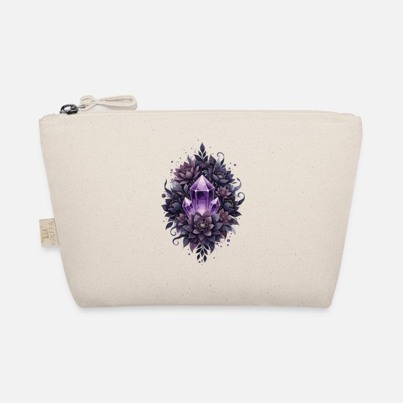 Cristal d’améthyste dans une couronne de lilas Trousse biologique