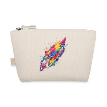 Colorful surfboard - Organic Pouch - nature - Front