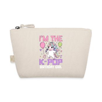I'm The K Pop Birthday Girl - Bio-Täschchen - Natur - Vorne