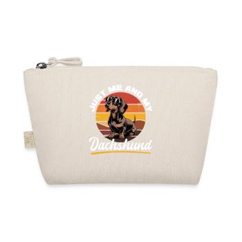 Teckel de race de chien drôle - Trousse biologique - nature - Devant