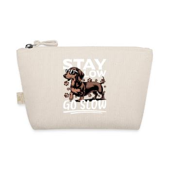 Teckel de race de chien drôle - Trousse biologique - nature - Devant