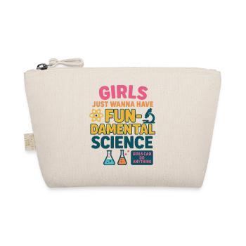 Les filles peuvent tout faire – Femmes en t-shirt STEM - Trousse biologique - nature - Devant