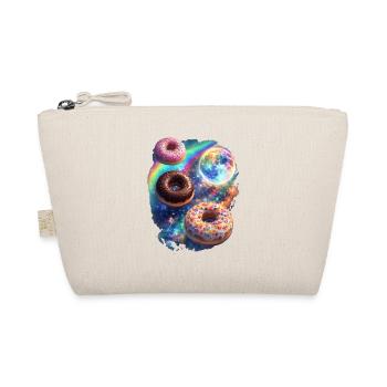 Cosmic donuts in a frenzy of color - Organic Pouch - nature - Front