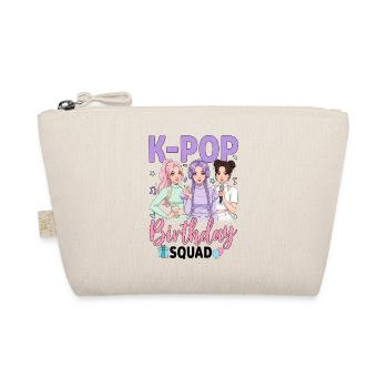 K-Pop Birthday Squad - Bio-Täschchen - Natur - Vorne