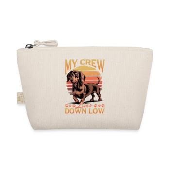 Teckel de race de chien drôle - Trousse biologique - nature - Devant