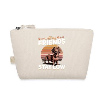 Teckel de race de chien drôle - Trousse biologique - nature - Devant