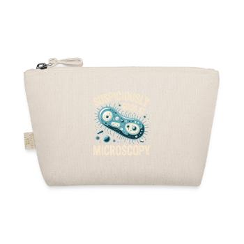 Suspiciously good at the microscope | Microbiology - Organic Pouch - nature - Front