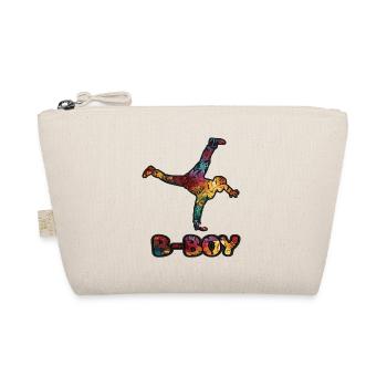 Breakdance B-Boy Streetdance Hip Hop - Bio-Täschchen - Natur - Vorne