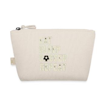 Eat Sleep Soccer Repeat Football Fan - Organic Pouch - nature - Front