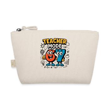 Six Seven 67 Teacher Fashion School Humor Funny Meme - Organic Pouch - nature - Front