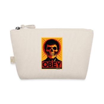 Skull Rays Pop Art Poster - Organic Pouch - nature - Front