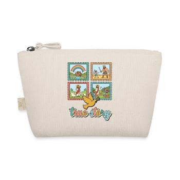 True Story Bible Panels with Rainbow - Organic Pouch - nature - Front